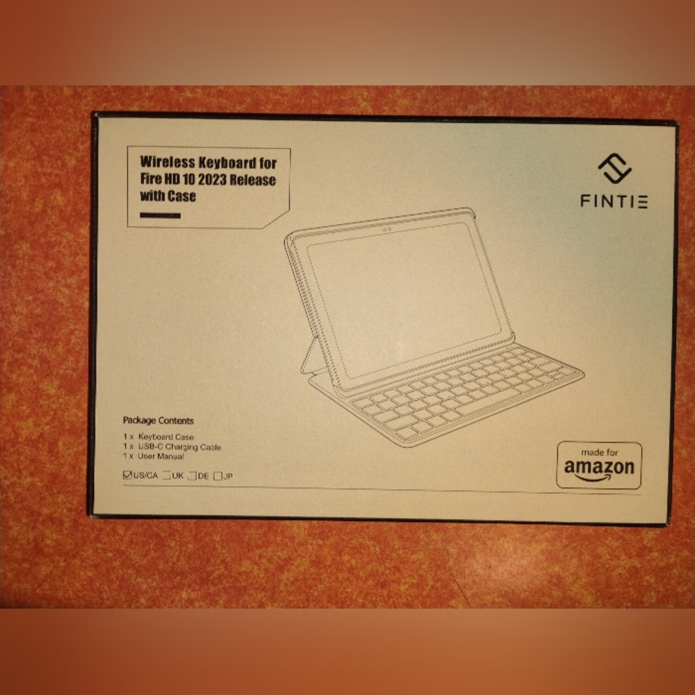 Tablet +Case/Keyboard Bundle - Picture 3 of 6